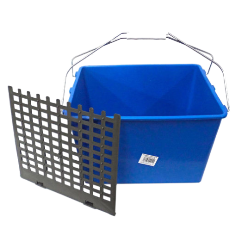 CUBETA 16L.REJILLA PLASTICO--0